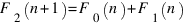 F_2(n+1) = F_0(n) + F_1(n)