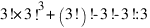3!*3!^3 + (3!)! - 3! -3!:3